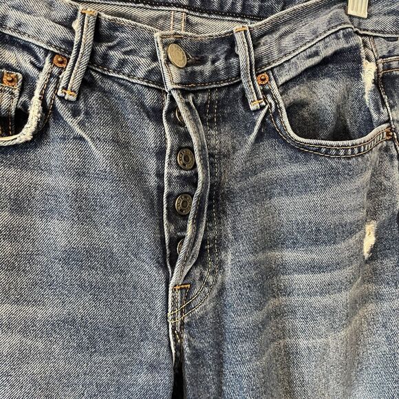 GRLFRND Jeans Helena Distressed Sz 25 Made in USA - Picture 5 of 11